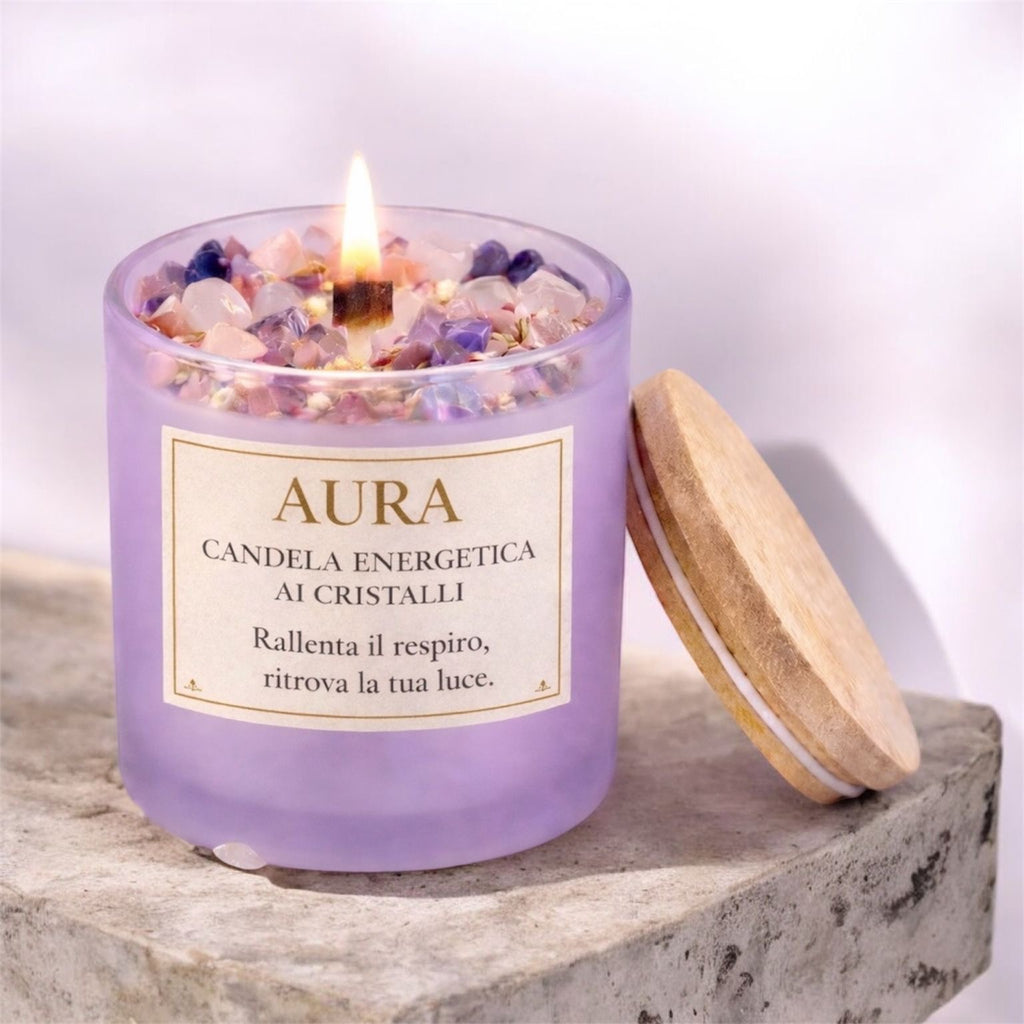 AURA - Candela Energetica ai Cristalli