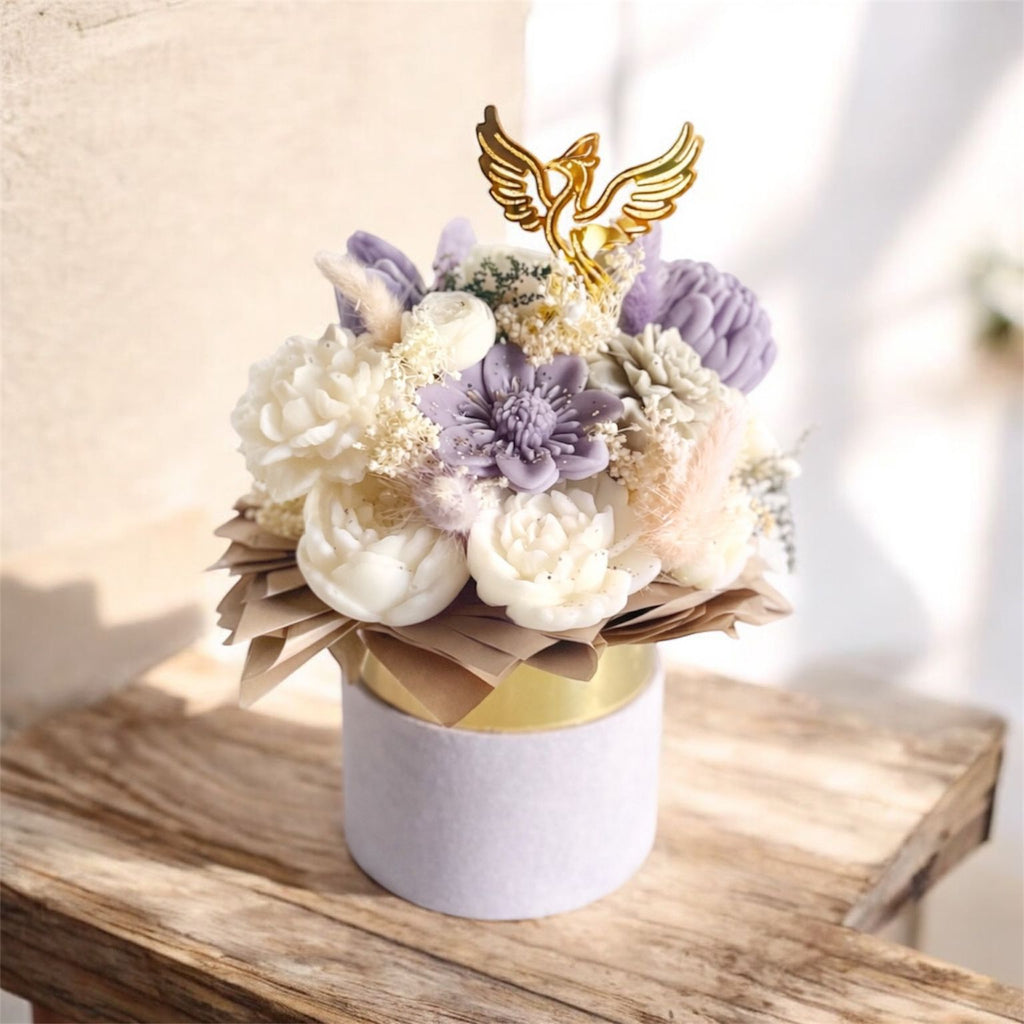 Bouquet in Cera Vegetale Profumata