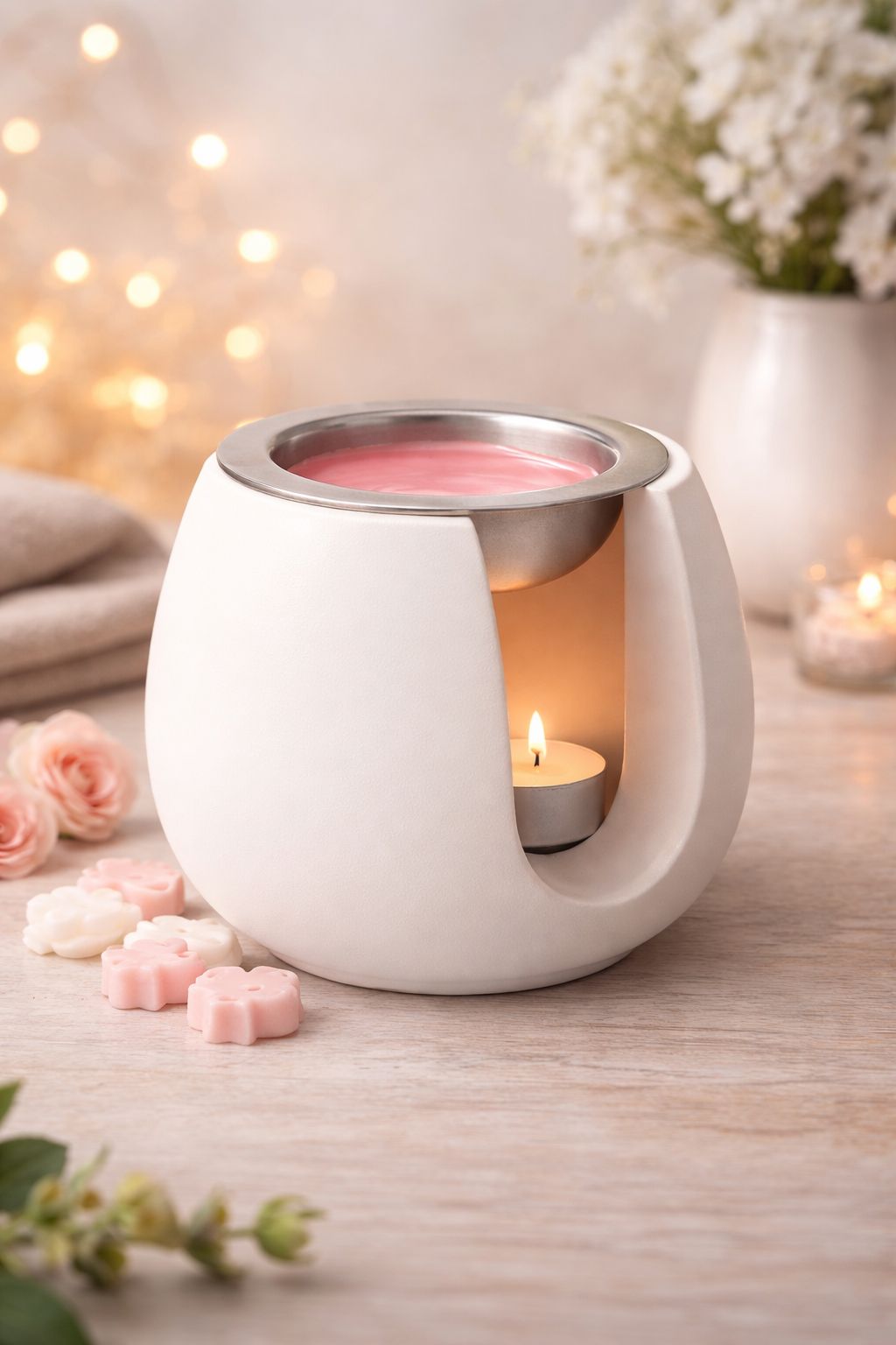 Brucia cera in polvere di ceramica